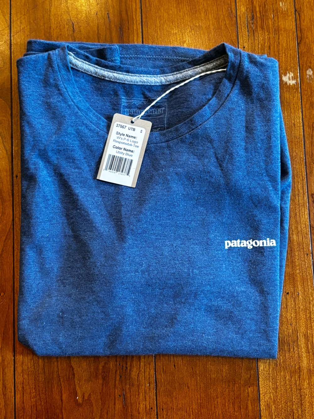 NWT Patagonia Women's P-6 Logo Responsibili-Tee SZ S